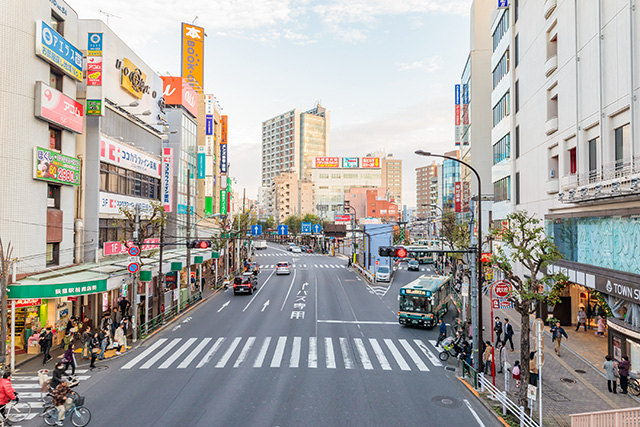 荻窪の風景